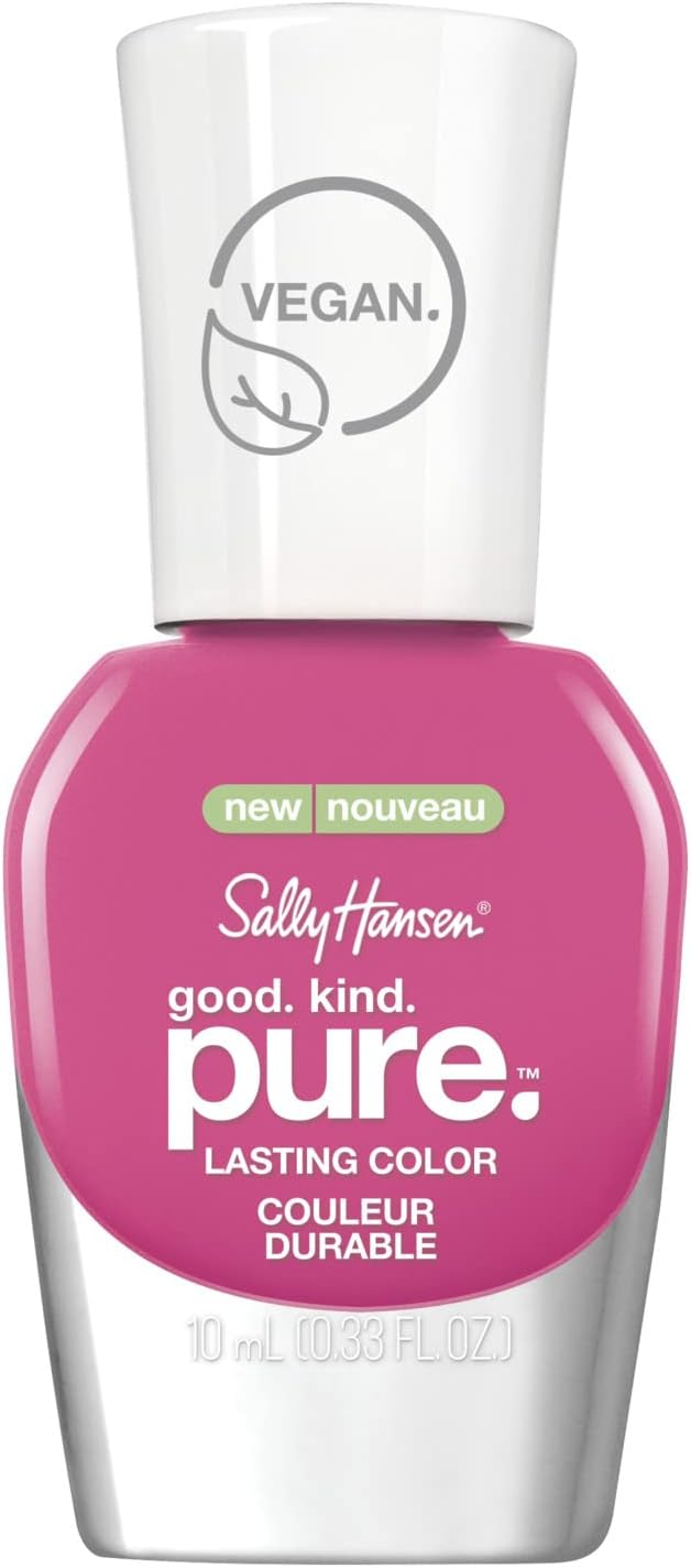Sally Hansen Good Kind Pure Vegan Nail Polish, Peony Origins, 10 ml