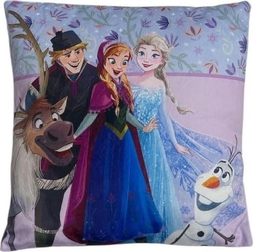 arlis - Coussin 38 x 38 cm Motif La Reine des Neiges Disney
