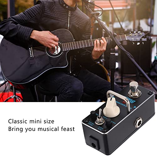 Pédale de distorsion en métal, pédales de guitare électrique Modes extrême et classique Entrée 1M Ohms pour guitares - Les Beatles, Paul McCartney, John Lennon, RIngo Starr, George Harrison Pédale de distorsion en métal, pédales de guitare électrique Modes extrême et classique Entrée 1M Ohms pour guitares – Image 3