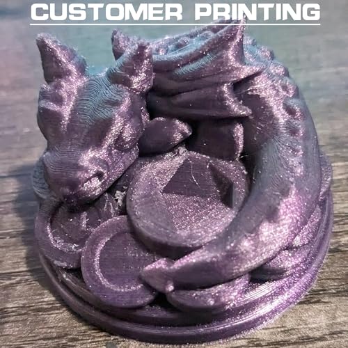 Filamento PLA morado oscuro camaleón para impresora 3D - Fernando Cortés