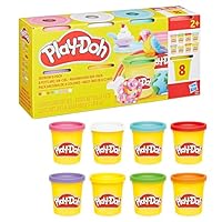 Play-Doh 8 Pack 85 Gram Rainbow Colours