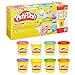 Produktbild Play-Doh Regenbogen 8er-Pack Farben à 85 g, Knetmasse-Set mit exklusiven zarten Farben, perfekt zum Teilen auf einer Party und als schönes Weihnachtsspielzeug für Kinder ab 2 Jahren