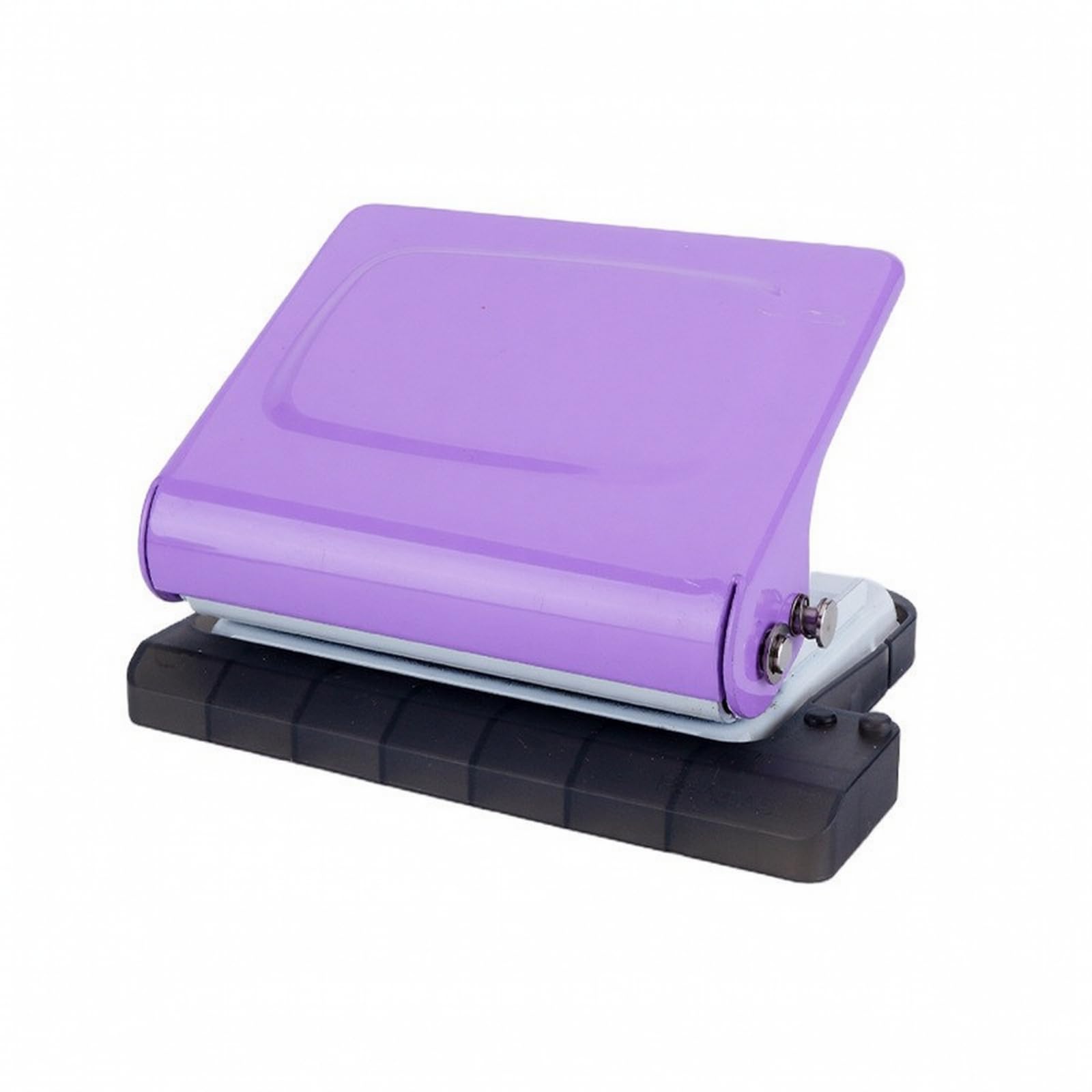 rockible Perforatore a 10 in Metallo Perforatore con Coperchio a Cerniera Multiuso Perforatrice per Impiegati D'ufficio, Studenti, Scuola, Artigianato,