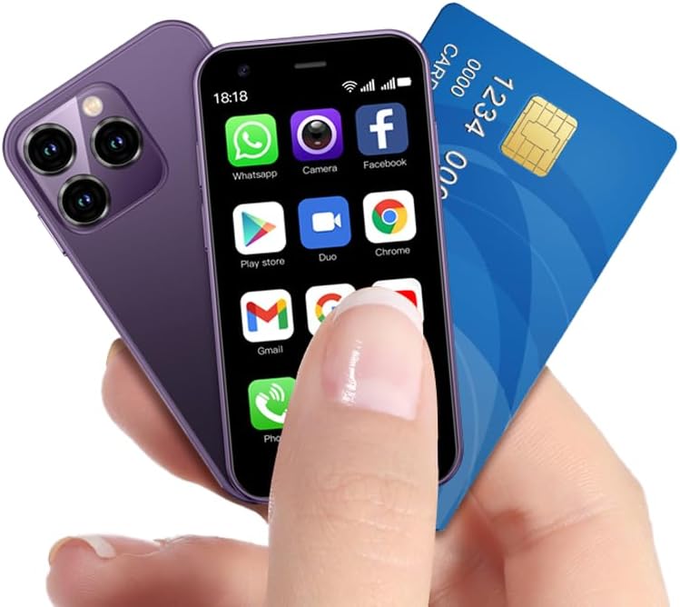 Unlocked Mini Smartphone has 3.0 inch Screen, 2000mAh...