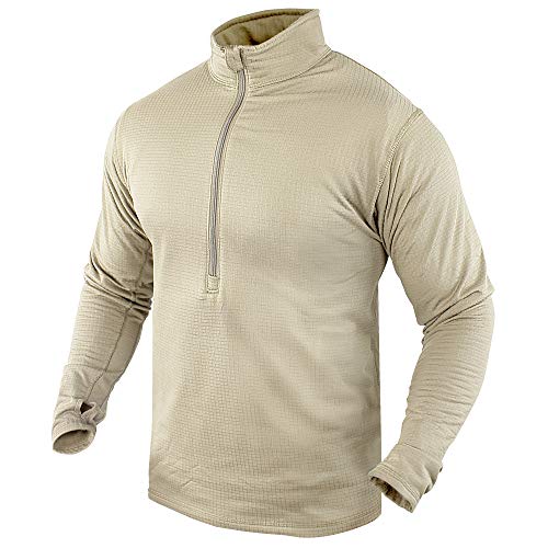 Condor Base II Zip Pullover (Sand, Large)