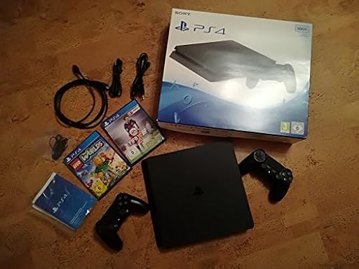 Sony PS4 500GB Slim + 2 DUALSHOCK 4 (Importación Alemana) | Ya disponible en tu tienda friki favorita! En mundofriki.es!