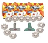 LifeSavers Hard Candy Orange Mint Sharing 13 oz Size bag Individually Wrapped 3 bags with Exclusive