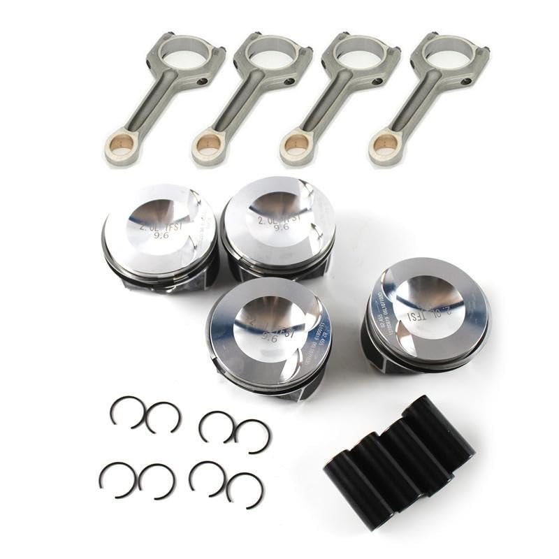 Kit de pistones y bielas 2.0T con perno de 21mm para recuperar compresión en Q5