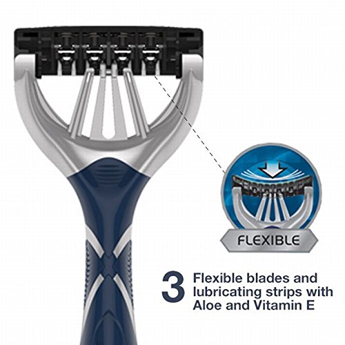 Schick Xtreme 3 Ultimate Disposable Razors for Men with Vitamin E, Aloe, and Shea Butter - 4 Count