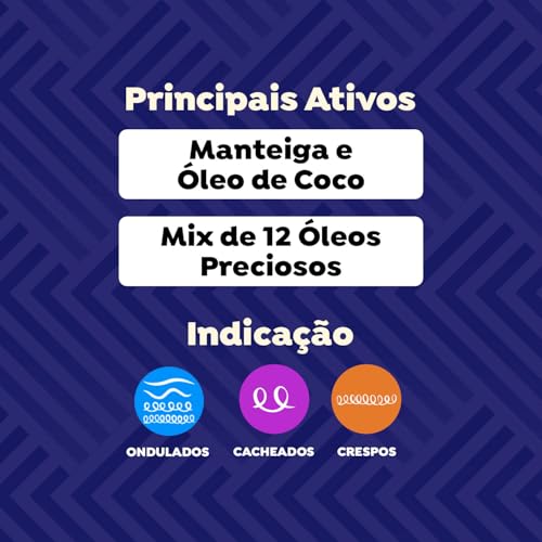 Salon Line, Kit com 3 Óleos de Tratamento Coco, Super Óleos e Multibenefícios