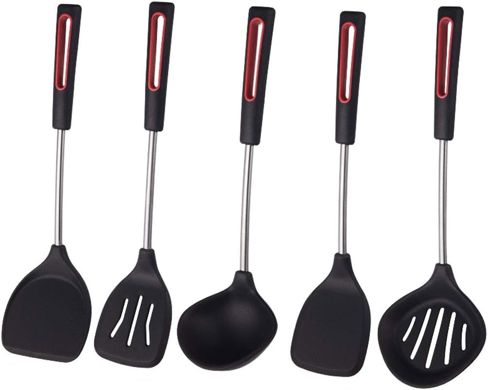 Silicone Kitchen Cooking Utensils Set Non-Stick Cookware Spatula Shovel Spoon Heat Resistant Tool Kitchenware Suit