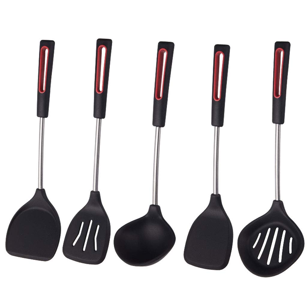 MYUYEE Kitchen Utensils Set,Silicone Kitchen Cooking Utensils Set Non-Stick Cookware Spatula Shovel Spoon Heat Resistant Tool Kitchenware Suit