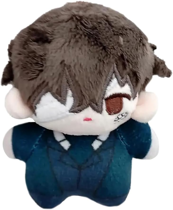 Nakahara Chuuya Anime Plush Doll Dazai Osamu/Nakajima Atsushi/Akutagawa Ryunosuke Soft Plushies Cute Stuffed Cartoon Anime Figure 12CM