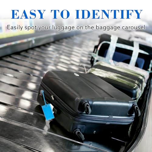 10 Pack Waterproof Luggage Tags