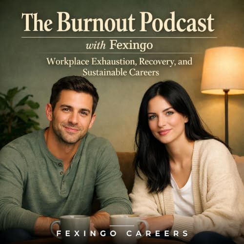 『The Burnout Podcast with Fexingo: Workplace Exhaustion, Recovery, and Sustainable Careers』のカバーアート