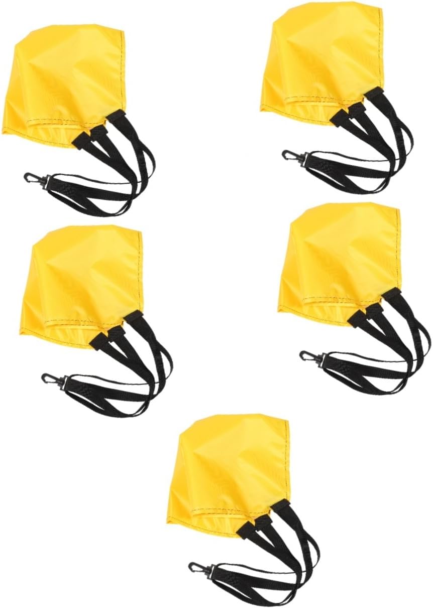 BESPORTBLE 5pcs Swimming Resistance Parachute Training Equipment for Adults Swim Practice Gear for All Pool Types and Fitness Parachute