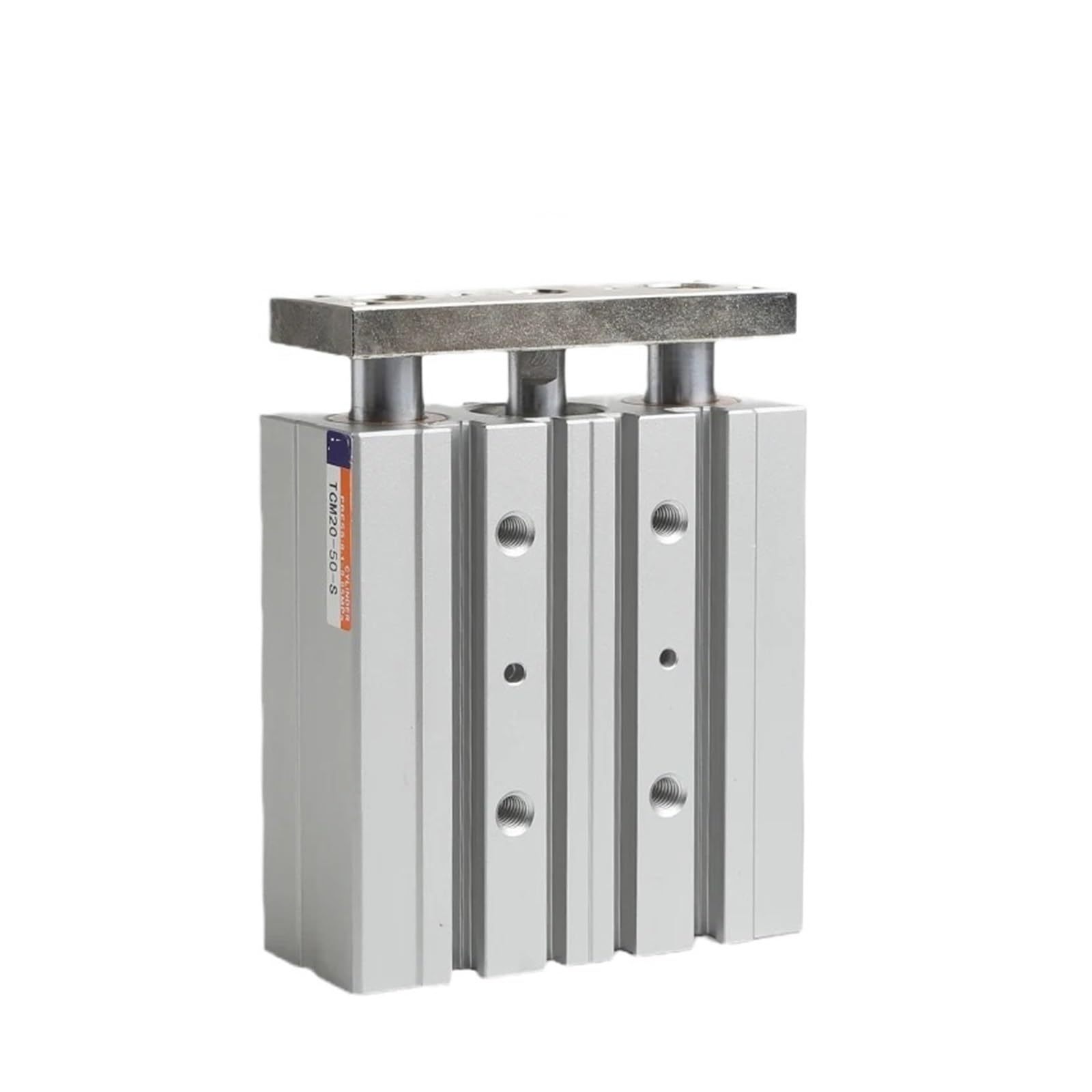 Vérin pneumatique de guidage TCM12X50S compact à trois axes