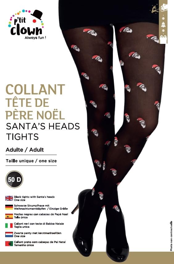 Écharpe DC Shoes Miss 50 Ans - Masque Père Noël Coton 184cm - Accessoire Fêtes Femmes