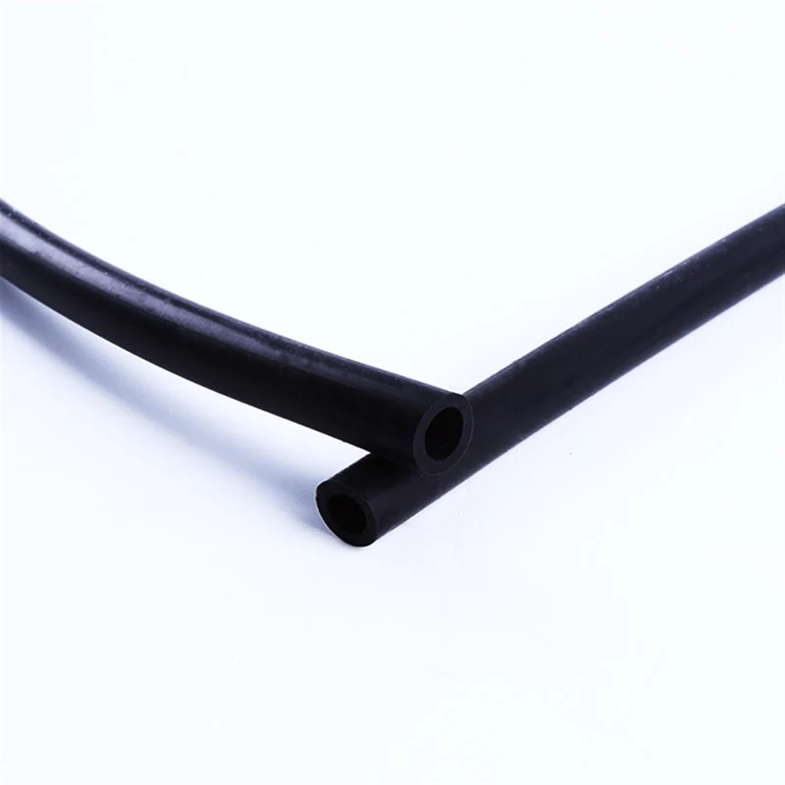 Manguera de goma negra flexible de silicona suave de 1 metro, 1 mm, 2 mm, 3 mm, 4 mm, 5 mm, 6 mm, 7 mm, 8 mm, 9 mm y 10 mm de diámetro interior for bomba de aire de acuario Manguera de Gasolina(18x30m