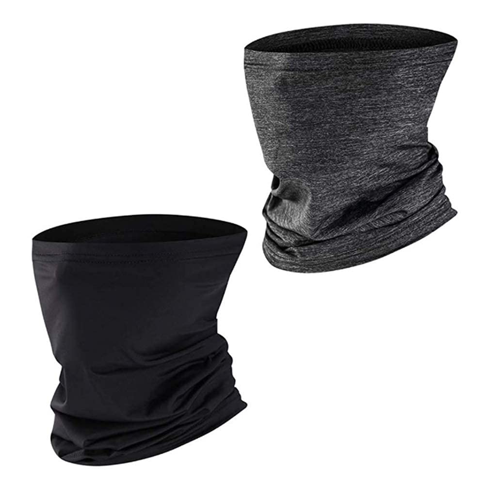 Ubersweet® Imported 6Pcs Multi-Functional Bandanas Scarfs Elastic Headband Face tector Headgear Sun Screen for Outdoor_179397