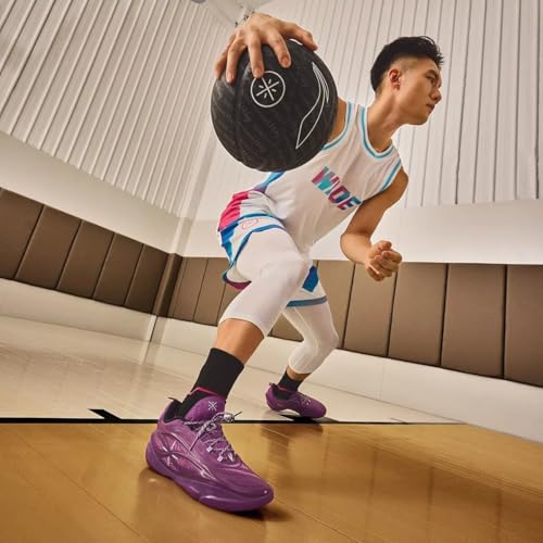 Image of LI-NING Wade 808 5 Ultra V2 Men's Professional Basketball Shoes Lightweight High-Resilience Sneakers