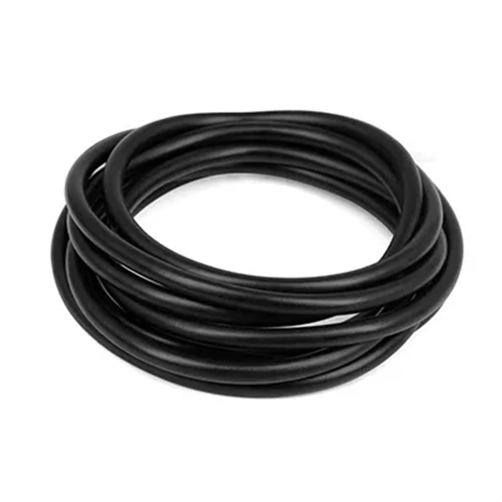 Rubber Tubing, Latex Rubber Hose Color Range Size Resilience(Black,10 Meters-ID 1.7MM X OD 4.5MM)