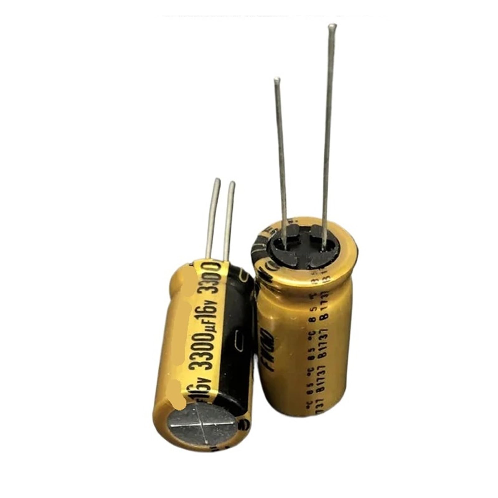 Condensateurs audio 3300uF 16V FW 12.5x25mm par 5 pièces pour circuits électroniques