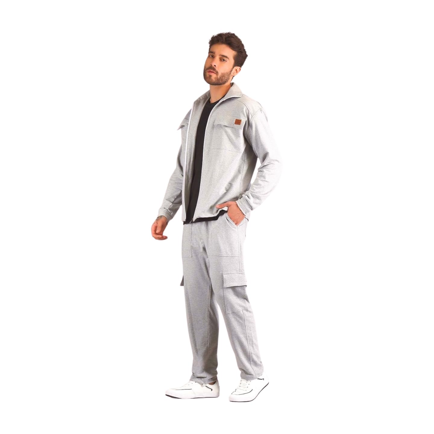 Co-Ord Set for Men Summer, Baggy Shacket Sets, Korean Outfits for Men, Goa Outfits for Man, Airport Outfit for Man-image-2
