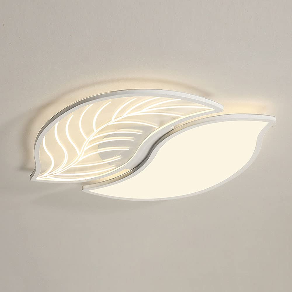 Lampe de plafond en feuille acrylique au design géométrique pour chambre