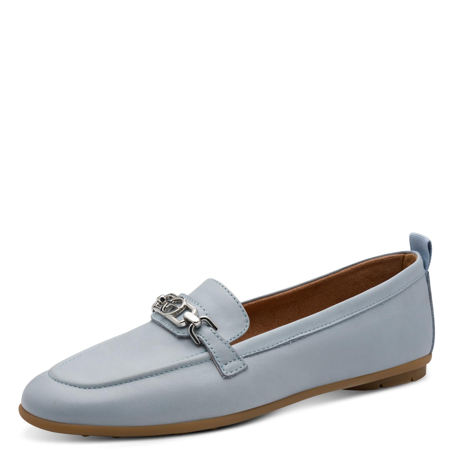 Tamaris Women's loafer flat leather blue 3.5 UK