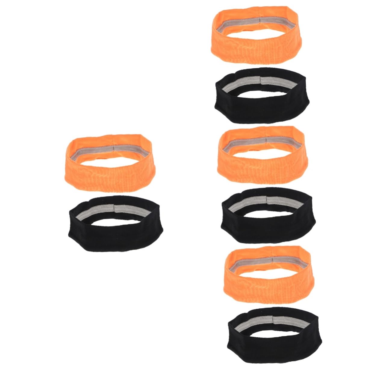 INOOMP 8stücke Schweißabsorbierende Stirnbänder Für Sport Und Yoga Elastische Schnell Trocknende Kopfband Für Und Damen Beim Joggen Fitness Und Outdoor-aktivitäten