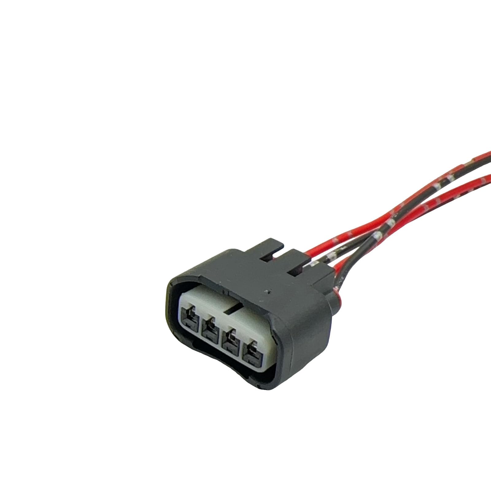Lot de 6 connecteurs de bobine d'allumage standard à 4 ports - Fil de bobine d'allumage femelle - Compatible avec Toyota Camry Corolla Highlander Scion tC Sienna - Remplacement # 90980-11885