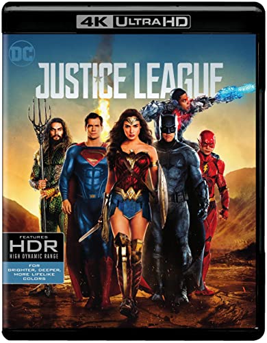 $8.55 | Justice League (4K Ultra HD + Blu-ray) at Amazon