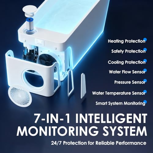 Image of Deeptime Gen3 Cold Plunge Tub with Chiller Smart Ice Bath 32F-104F