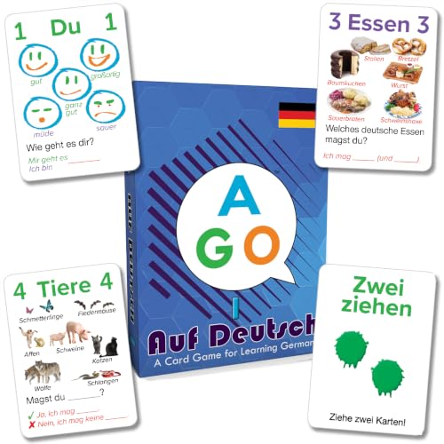 AGO Auf Deutsch - Card Game for Beginners Learning German!