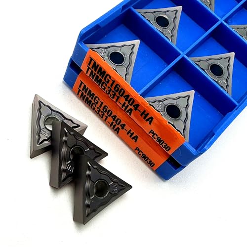 Insertos de carburo para torno CNC 10 pcs TNMG160404 miniatura 3