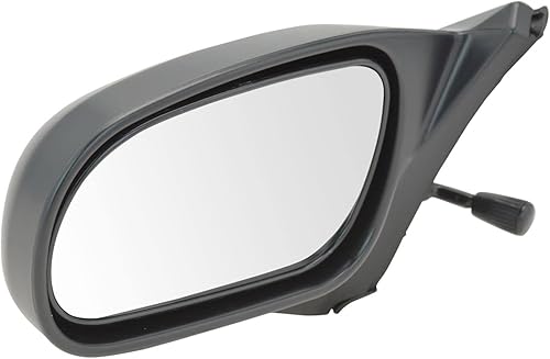 Miniatura 3 de Juego de espejos laterales para conductor y pasajero manual compatible con Honda Civic HO1320122 HO1321122 1996-2000
