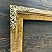 32,43,50,55 Inch TV frame for Samsung The Frame TV and The Frame Pro TV. Marble Gold Finish (not for use with other models) Handmade wood ornate TV Frame (43 INCH SAMSUNG THE FRAME TV)