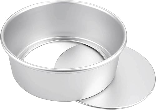 Miniatura 9 de Bezall 6 Inch Cake Pan Round Small Cheesecake Pan with Removable Bottom Chiffon Cake Mold Anodized Aluminum Baking Pan