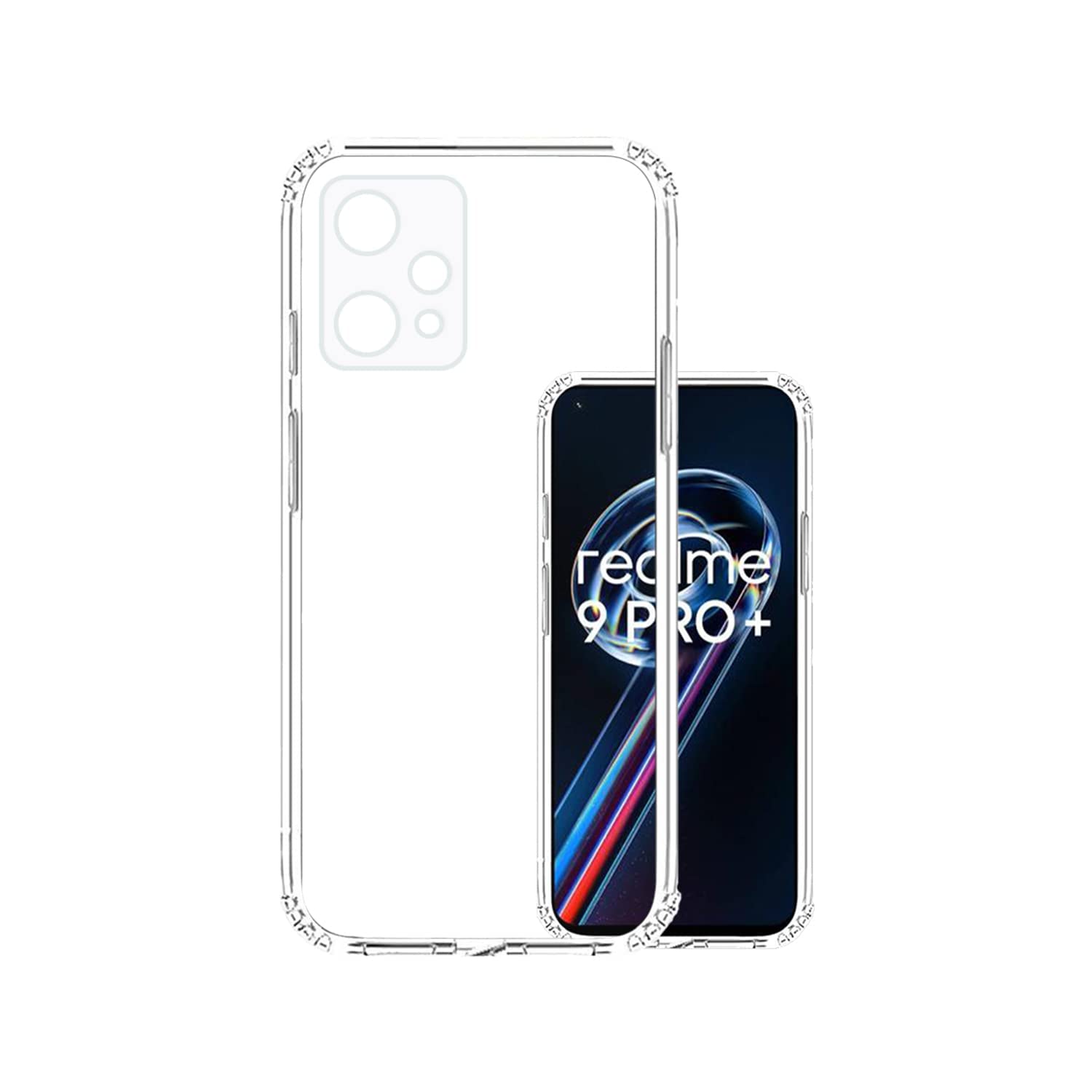 Dashmesh Shopping Crystal Clear Back Cover Case for Realme 9 Pro Plus (Shockproof Clear Soft TPU Case | Camera Protection Bump | Cushioned Edges | Transparent) (B0BSFZWTY3) Amazon Price History, Amazon Price Tracker