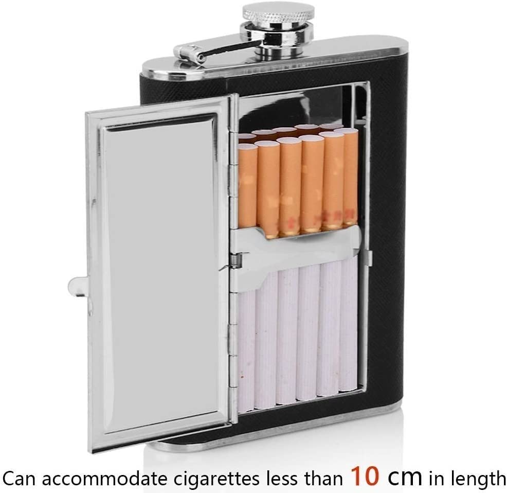 Flasque de poche anti-fuite en acier inoxydable pour transporter votre alcool