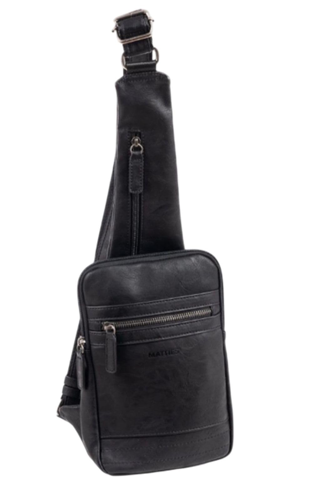 Reportero juvenil Matties negro 4017420 con correa ajustable unisex 4
