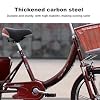 Cargo Trike With Basket,20 Inchs Single Speed Cruiser Trike With Large Basket, Heavy Duty 3 Wheel Bike For Adult, Easy To Assemble Safe Tricycle, For Recreation, Shopping(Blue,Single chain) #4