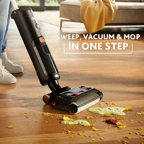 Vileda PureClean S5 Plus Aspirateur Laveur sans Fil Aspirateur Sec et Humide Nettoyeur de Sol Intelligent sans Fil Auto Nettoyant Accessoires supplémentaires 2 Rouleaux et 2 filtres au Total - vue 2