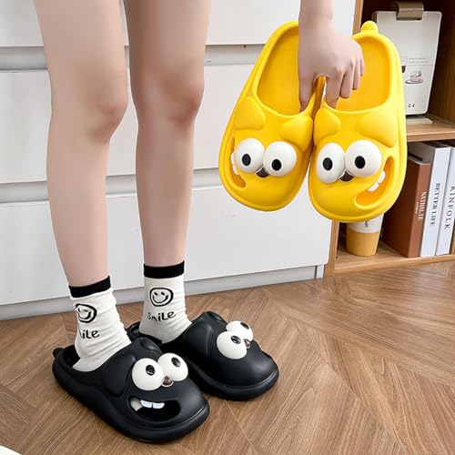 Tongue Slippers Big Eye Dog Slippers Garden Clogs Slippers Cloud Slide Pillow Slippers Cartoon Animal Slippers Outdoor Beach Shoes 5