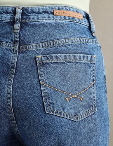 Image of U.S. Polo ASSN. Women's Loose High Rise Jeans