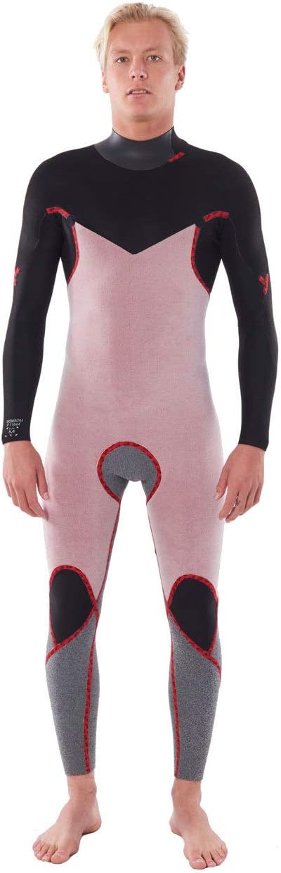 Rip Curl Men's Dawn Patrol 3/2mm Back Zip Full Wetsuit - Black