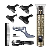 bauer t-blade supreme 140 ✂ 【LED-Anzeige & Rauscharmes】 ✂: Die LED-Anzeige zeigt den Prozentsatz der verfügbaren Zeit an. Erinnern Sie daran, dass Sie rechtzeitig aufladen. Machen Sie sich keine Sorgen über schnurlose Haarschneidemaschinen für Männer, denen die Batterie ausgeht, wenn sie Haare schneiden. Helfen Sie Kindern und Babys, sich wohl zu fühlen. Sie müssen sich keine Sorgen machen, dass sie beim Haarschnitt weinen.