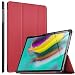 Produktbild ELTD Hülle für Samsung Galaxy TAB S5E,Ultra Lightweight Flip mit Ständer und Eingebautem Magnet Hochwertiges PU Leder Schutzhülle für Samsung Galaxy TAB S5E T720/T725 10.5 Zoll Tablet (Rot)