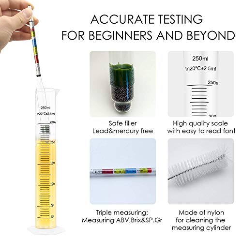 Ayigu HG-001 Hydrometer And Test Jar thumb #1